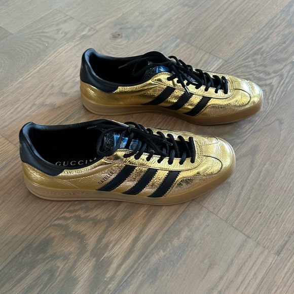 Adidas x Gucci gazelle. Size 10.5 Excellent condition. Worn 2x - Picture 4 of 10